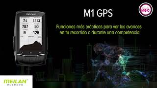 MEILAN M1 GPS  Computador para Bici [upl. by Ruscher]