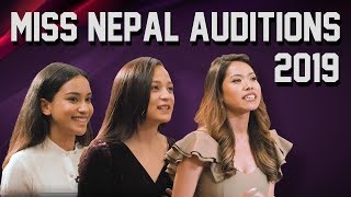 Journey to Miss Nepal 2019  Episode 1  Kathmandu Audition [upl. by Levinson]