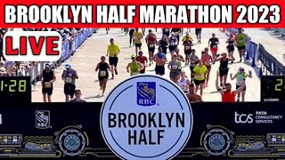 BROOKLYN HALF MARATHON 2023 • Finish Line • 2023 RBC Brooklyn Half 🏃🏽‍♀️🏃🏽 [upl. by Worden]