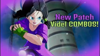 New Solo Videl Combos DBFZ 138 [upl. by Aiekat]