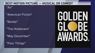 2024 Golden Globe nominations announced [upl. by Cusick]