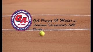 GA Power 09 Major vs Alabama Thunderbolts 14U Burke 6 28 2024 [upl. by Drawe]