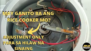 How to repair rice cooker No Power Hilaw ang Sinaing [upl. by Attah]