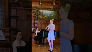 Carl Maria von Weber Klarinettenkonzert Nr 1 fmoll op73 1Satz Allegro moderato Tabea Böhringer [upl. by Nreval]