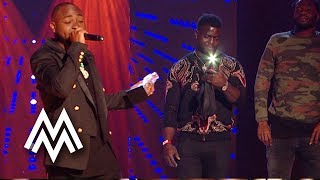 DAVIDO  BEST AFRICAN ACT  Acceptance speech [upl. by Lotte418]