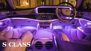 2016 MercedesBenz S CLass Amazing Interior  LED Intelligent Light System [upl. by Dnomed]