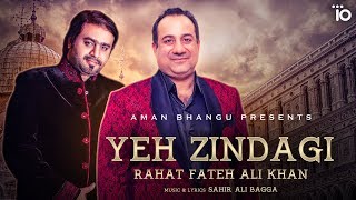 Rahat Fateh Ali Khan Yeh Zindagi  Sahir Ali Bagga  Trendy Beat Records radio city love songs [upl. by Rehportsirhc]