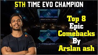 Tekken 8 Evo 2024 Arslan Ash 8 Epic Comebacks [upl. by Anrehs]