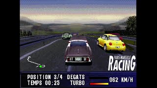 ParisMarseille Racing  PS1 Gameplay [upl. by Morra]