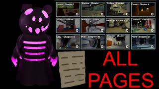 Roblox Piggy All Page Locations Sentinel Skin [upl. by Dulcea10]