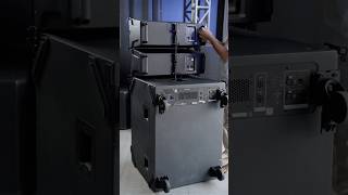 Portable Line Array Speakers jbl linearray audio asmr foryou ytshorts brx300 [upl. by Gerrald]