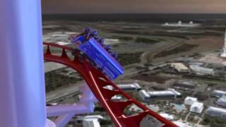 SkyscraperWorlds Tallest Roller Coaster Ride Footage [upl. by Arraic780]