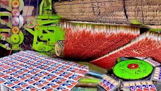 Process of Making Matchsticks  Inside Factory Matches Manufacturing Process [upl. by Banwell972]