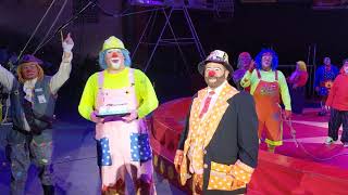 Pogo the Clowns birthday at the Jaffa Shrine Circus [upl. by Aivatal]