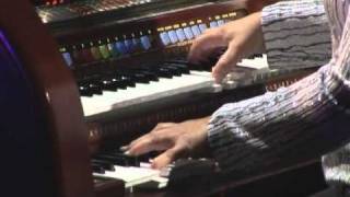 Lori Graves playing Hungarian Rhapsody No 2 on the Lowrey Organ [upl. by Kcirde]