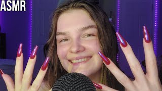 Tingly Nail Tapping amp Clicking  Hand and Mouth Sounds ASMR [upl. by Rennane]