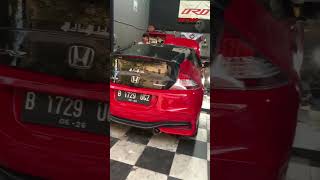 HONDA CRZ HYBRID ELECTRIC ORD EXHAUST FULL SYSTEM KNALPOT RACING automobile dragracing motorsport [upl. by Nnaeirrac]