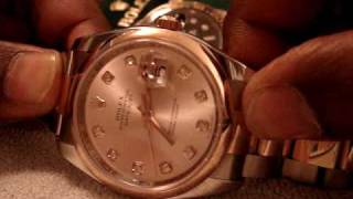 Rolex DateJust 116201 Review Sold 2012 [upl. by Nylednarb]