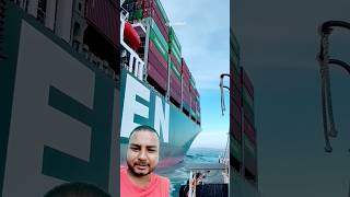 Big Ship 😨ship travel boat automobile ship container music dance remix edm housemusic [upl. by Odlanar]