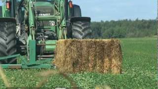 WilBe SMART BALE TOOLS™ Hay Fork amp Trailer [upl. by Yung430]