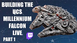 BUILDING THE UCS MILLENNIUM FALCON Part 1 [upl. by Ngo]