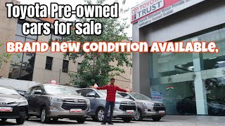 Toyota pre owned cars for sale  Toyota Assured  Only 1 in North India 😮cars toyota [upl. by Viole]