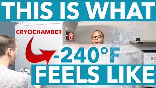 Spine Surgeon Tries 240°F Cryotherapy For the First TimeHeres How it Went [upl. by Zacks]