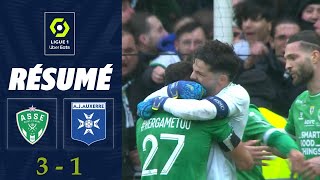 AS SaintÉtienne vs AJ Auxerre 31  All Goals amp Extended Highlights  Ligue 1 20242025 [upl. by Nofpets]