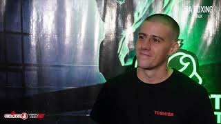 Post Fight Kaine Fourie quotNaturally I want to fight for a belt nextquot Boxing 5 Promotions [upl. by Yelloh]