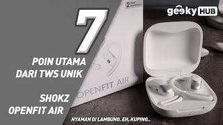 Terbaik di kategorinya Shokz OpenFit Air Review [upl. by Niatsirk844]