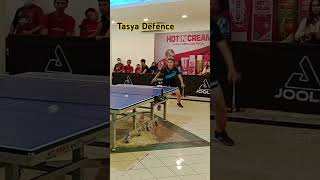 TASYA DEFENCE tasya defence pingpong tabletennis harmonitabletennis1310 [upl. by Olumor]