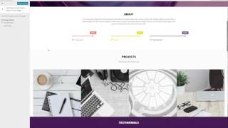 How To Create A Front Page Like On Illdy Theme Demo [upl. by Sellihca]