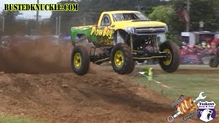 PLOWBOY MUD MEGA TRUCK RACING  Unlimited Off Road Expo [upl. by Enej903]