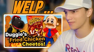 SML Movie Duggie’s Fried Chicken Cheetos Reaction [upl. by Denise803]