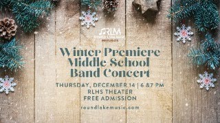 2023 Winter Premiere Middle School Band Concert [upl. by Sadie]