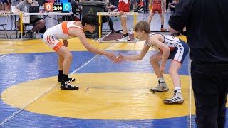 Nicholas Guzzo of Council Rock Wrestling Academy R v Bennett Ferraro of Pennsylvania B 92 [upl. by Ihtak]