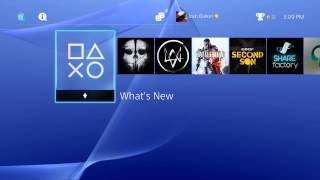 Playstation 4 Menu Tutorial [upl. by Oirasec49]