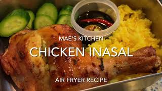 Air Fry Chicken InasalAir Fryer RecipesMaeâ€™s Kitchen [upl. by Adnama509]