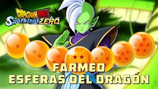 Dragon Ball Sparking Zero FARMEO ESFERAS DEL DRAGÓN EL MÉTODO MAS RÁPIDO⚡⚡⚡ [upl. by Yecak]