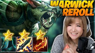 WARWICK CAN CARRY Warwick ChallengerChemtech Reroll Comp TFT Ranked Set 6  Becca [upl. by Lagas188]