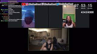 Went On Deshae Frost Stream N Danae Davis Tried To Hot Cheeto Flame Ma Shii… [upl. by Winfrid]