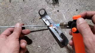 Welding Aluminum Wire Sticks Low Temperature Soldering Methods [upl. by Yewed]