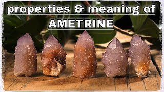 Ametrine Meaning Benefits and Spiritual Properties [upl. by Polish369]