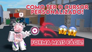 COMO TER O CURSOR DO ROBLOX PERSONALIZADO 😱🚨 forma mais fácil [upl. by Jeffries]