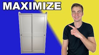 Maximize Your Storage With This IKEA Wardrobe [upl. by Dwane858]