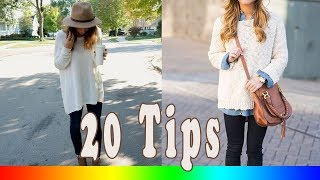 20 Style Tips On How To Wear Oversized Sweaters This Fall [upl. by Pitarys]