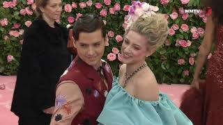 Cole Sprouse Lili Reinhart arrive at 2019 Met Gala Red carpet [upl. by Connelly]