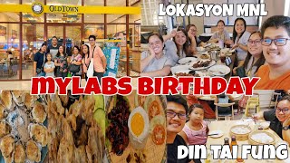 BIRTHDAY CELEBRATION  LOKASYON MNL  OLD TOWN WHITE COFFEE  DIN TAI FUNG  TITSER DIG [upl. by Allard]