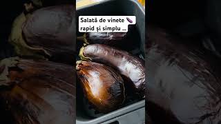 Salată de vinete 🍆 rapid și simplu cu vinete coapte la AirFryer… [upl. by Cassidy]