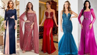 Mother Of The Bride amp Groom Dresses 2024 Sequin Prom Dress Floor Length Formal Evening Gowns [upl. by Fleurette]